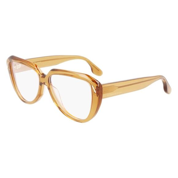 Victoria Beckham Brown Acetate Glasses Women's (Frames)
